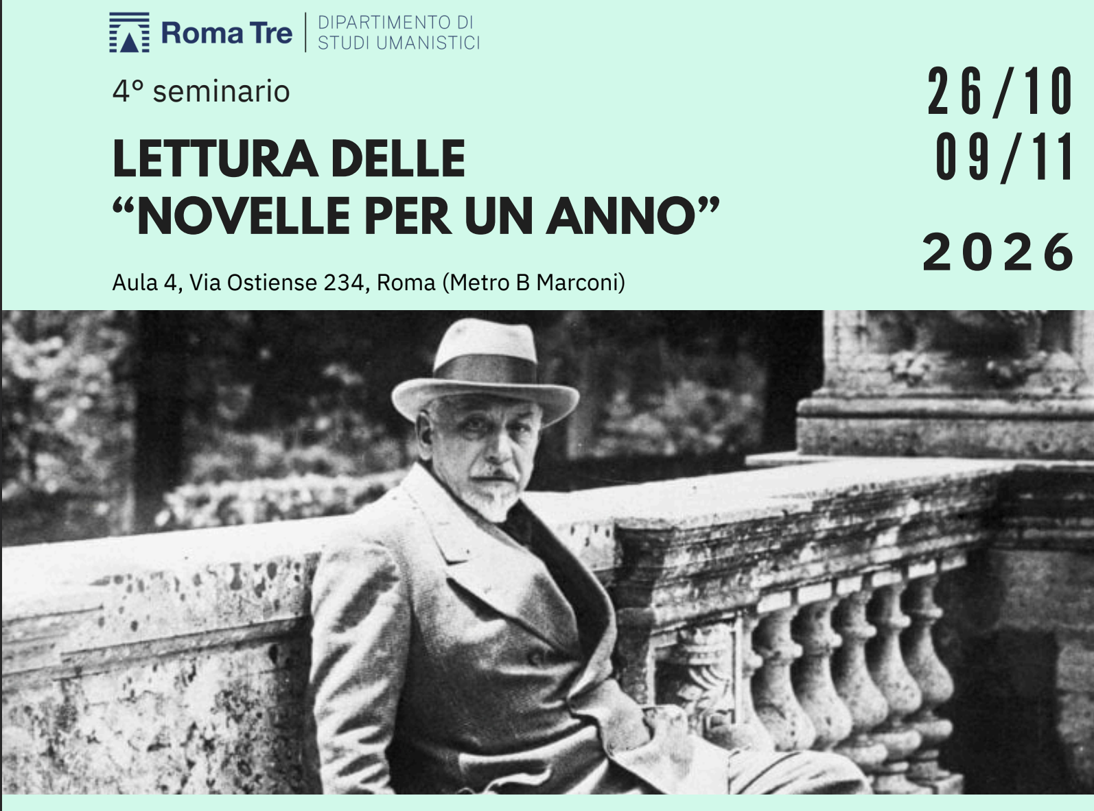 Ciclo di seminari "Lettura delle Novelle per un anno"